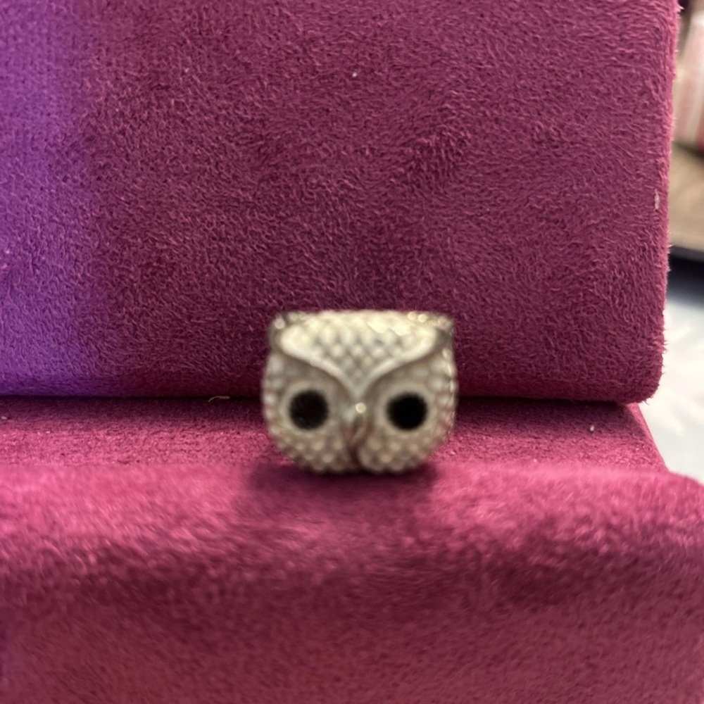 Silver Owl Ring